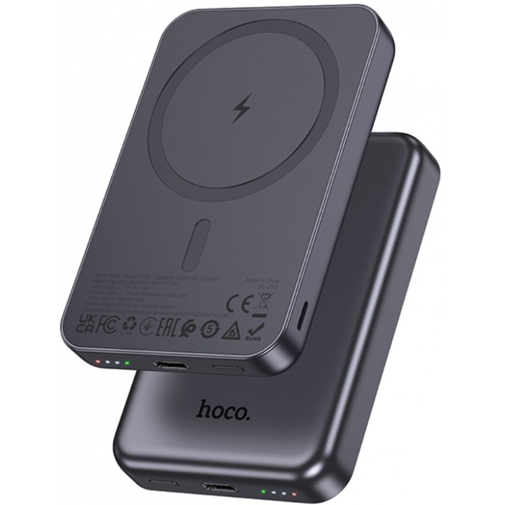 Power Bank Hoco J160 5000mAh, USB-C, 5V/2A, cu LED, 5W