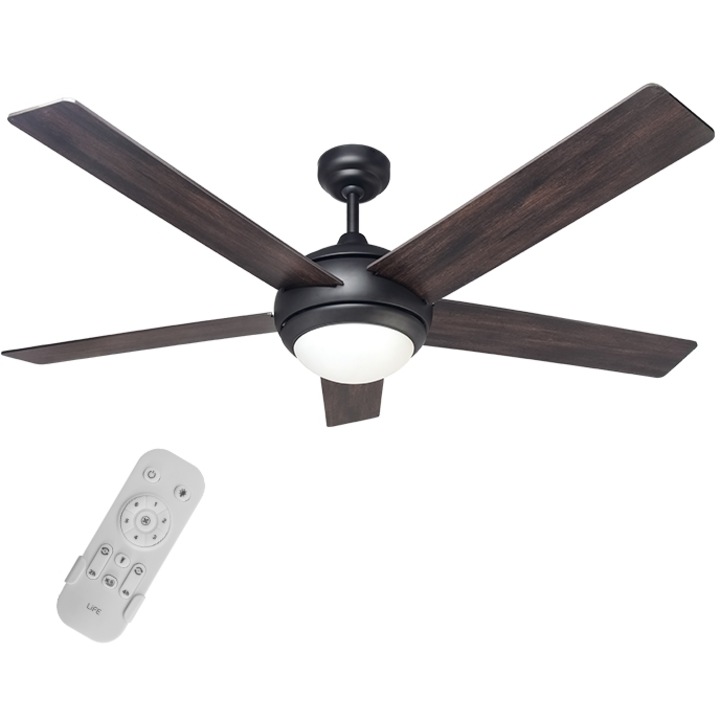 Ventilator LIFE ETESIAN 2 DC 52", 30W, cu telecomanda