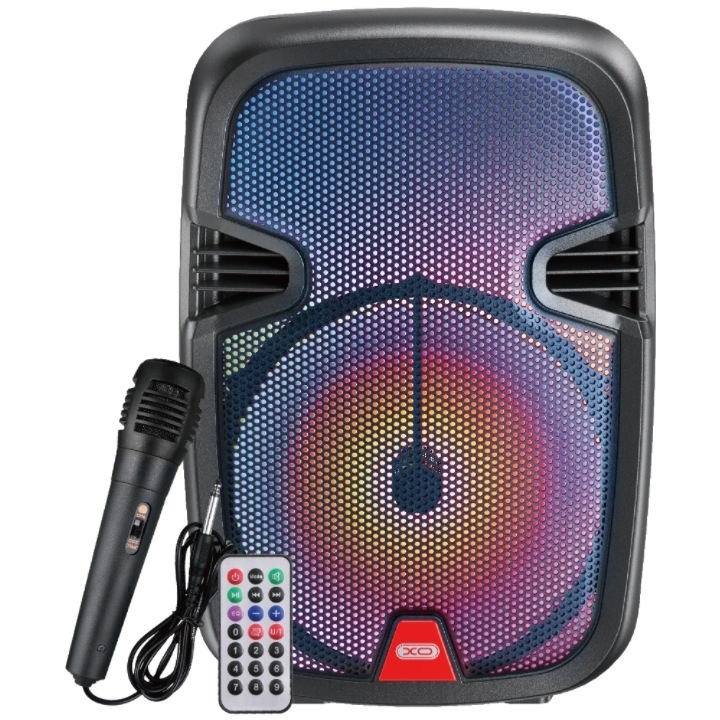 Boxa portabila XO F51 RGB Bluetooth 10W, colorata