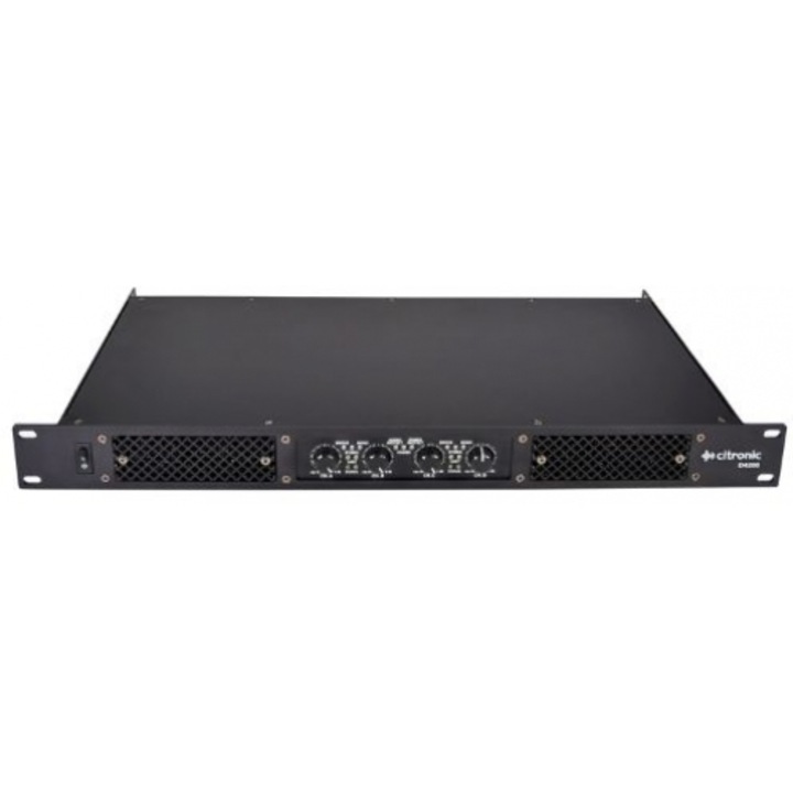 Amplificator Citronic D4200 4 x 200W RMS, negru