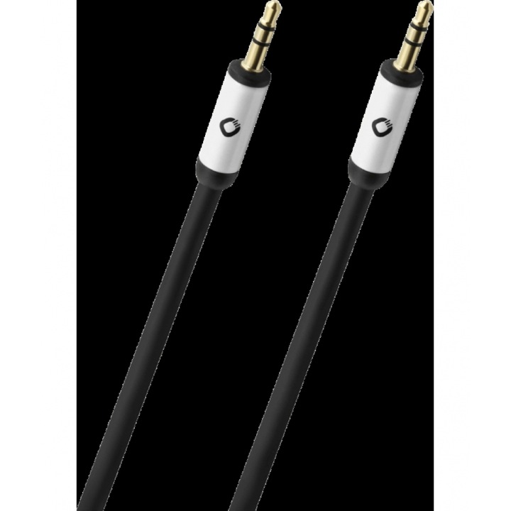 Cablu audio 3.5mm, Oehlbach, 3m, negru