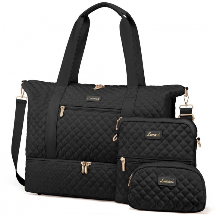 Set genti voiaj Lovevook 40L neagra