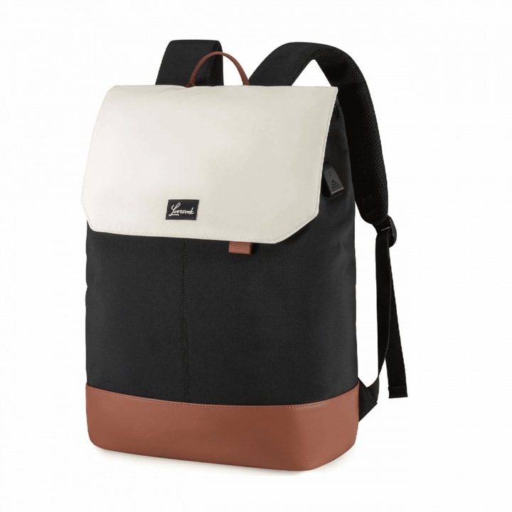 Geanta laptop Lovevook 15,6'', negru/bej