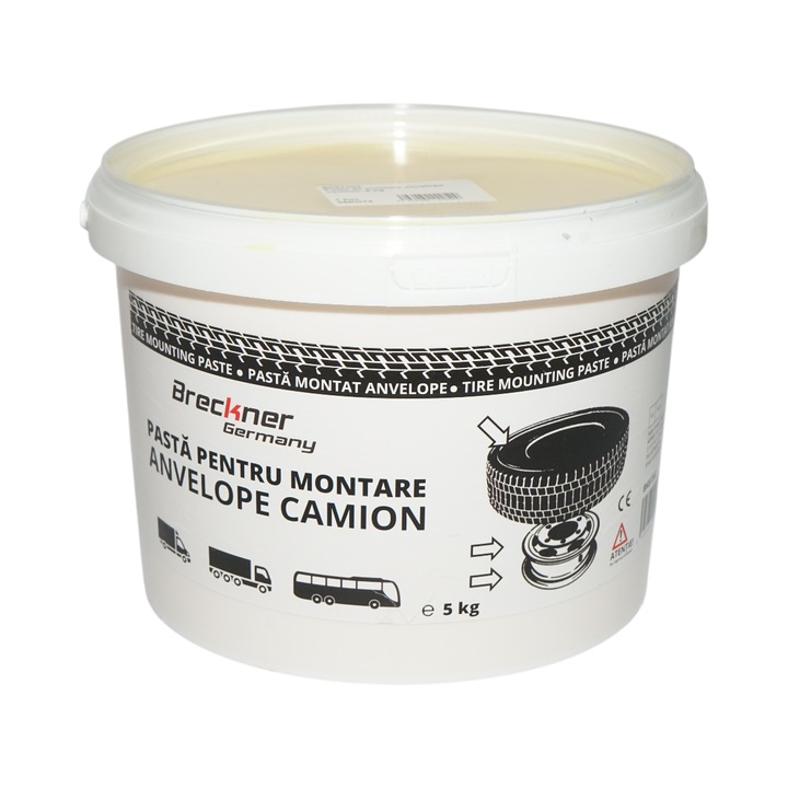 Pasta montaj anvelope camion, Breckner, galbena, 5kg