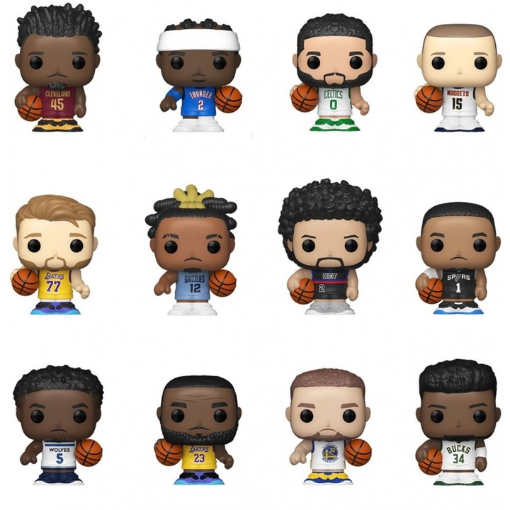 Figurine Funko Bitty Pop! Singles NBA, set, multicolor