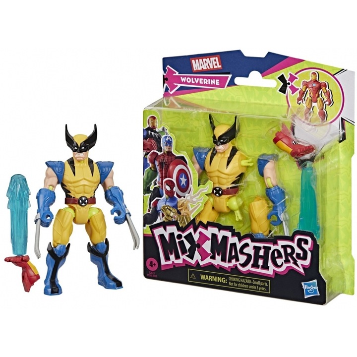Figurina Hasbro Marvel Avengers: Mixmashers - Wolverine