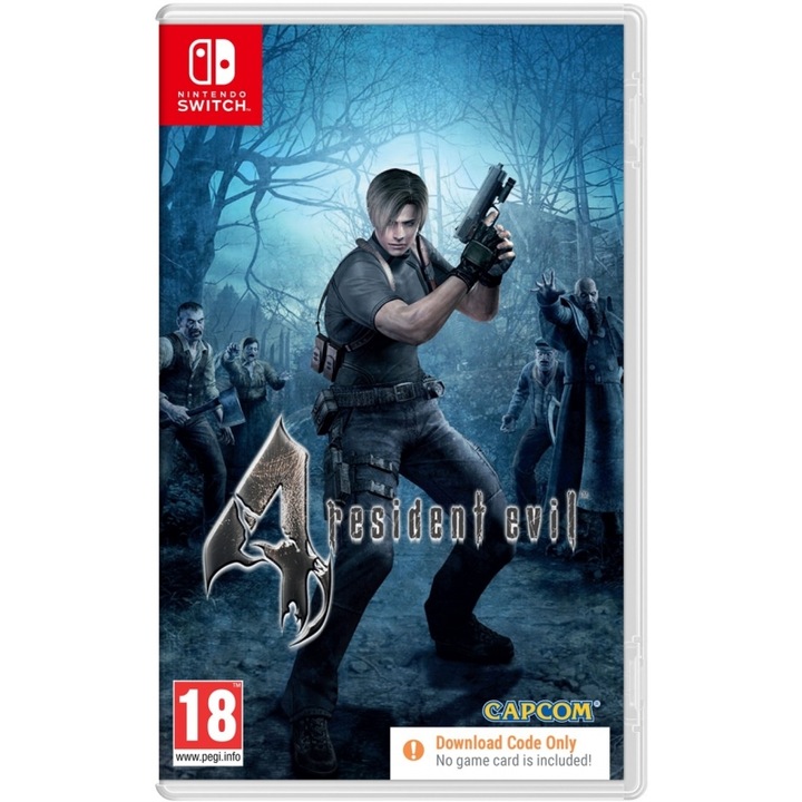 Joc video CAPCOM Resident Evil 4, cod in cutie, pentru Nintendo Switch