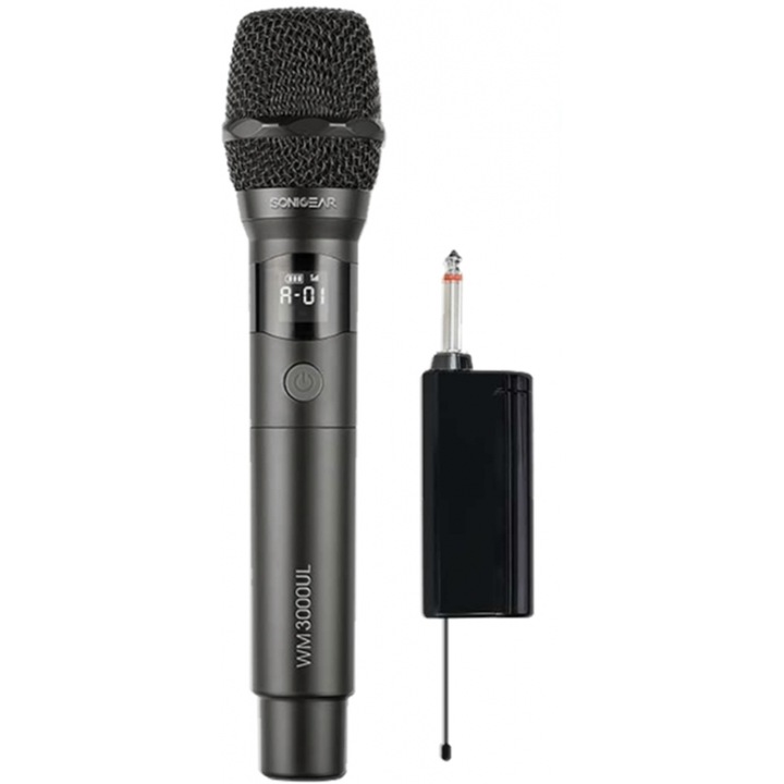 Microfon wireless UHF SONICGEAR WM 3000UL Obsidian