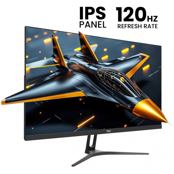 Monitor Gaming ARMAGGEDDON 24', G-SYNC, negru, XF24HD-S120GS-B