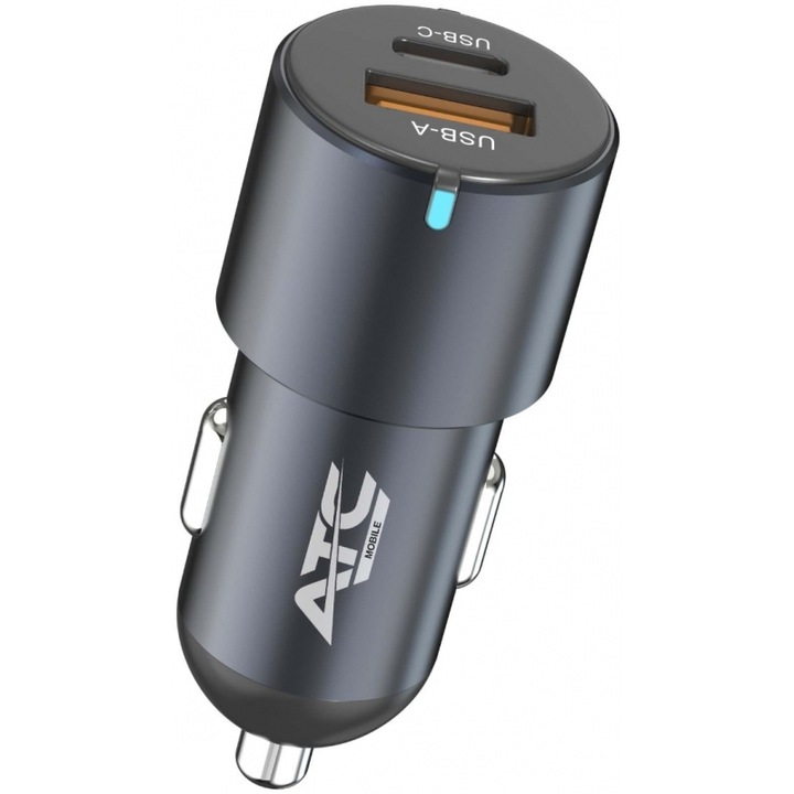 Incarcator telefon Atc ATC-CA06 USB-A & Type-C 60W