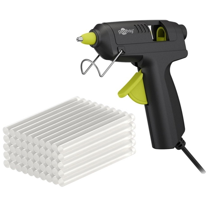 Pistol de lipit GOOBAY 77825, 20W, 7mm, set cu 50 stick-uri