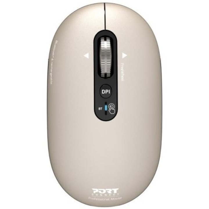 Mouse optic Bluetooth, compatibil cu Mac/Pearl, PORT DESIGNS