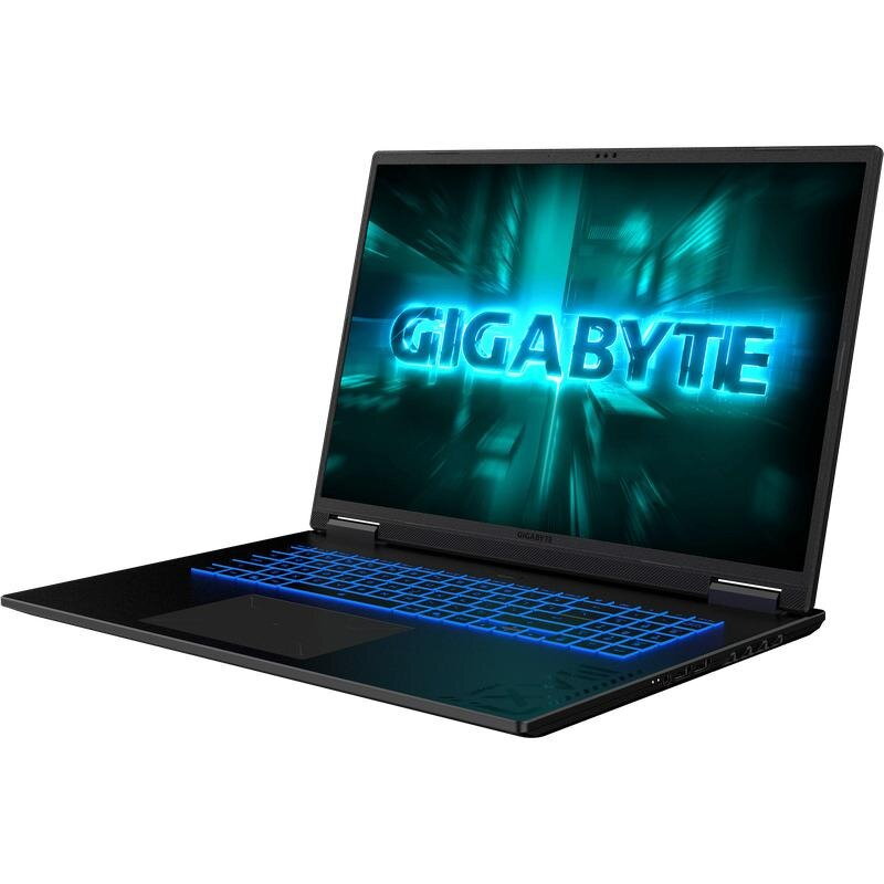 Laptop Gaming Gigabyte A18 3VH, AMD Ryzen 7, 16GB, 1TB, nVidia RTX 5060, 18 inch, Negru