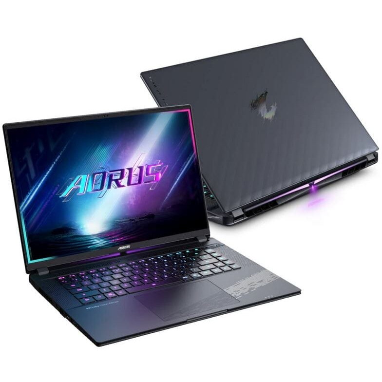 Laptop gaming Gigabyte Aorus Elite 16, 32GB RAM, 1TB SSD, Negru, 16"