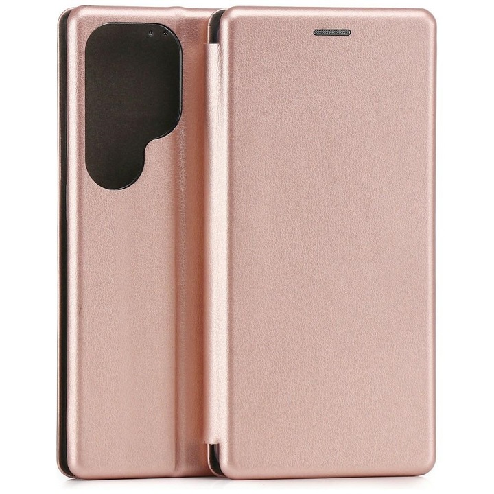Калъф флип Beline Magnetic Book съвместим със Samsung Galaxy S26 Ultra, розов
