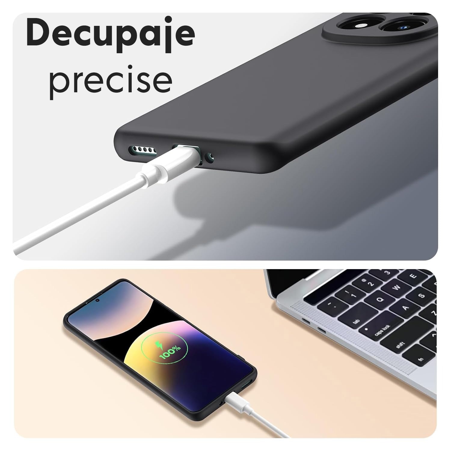 Husă telefon Xiaomi Redmi Note 15 Pro Plus 5G/Daden Silicon SoftFlex, Albastru închis, Ultra Slim, Protecție sporită