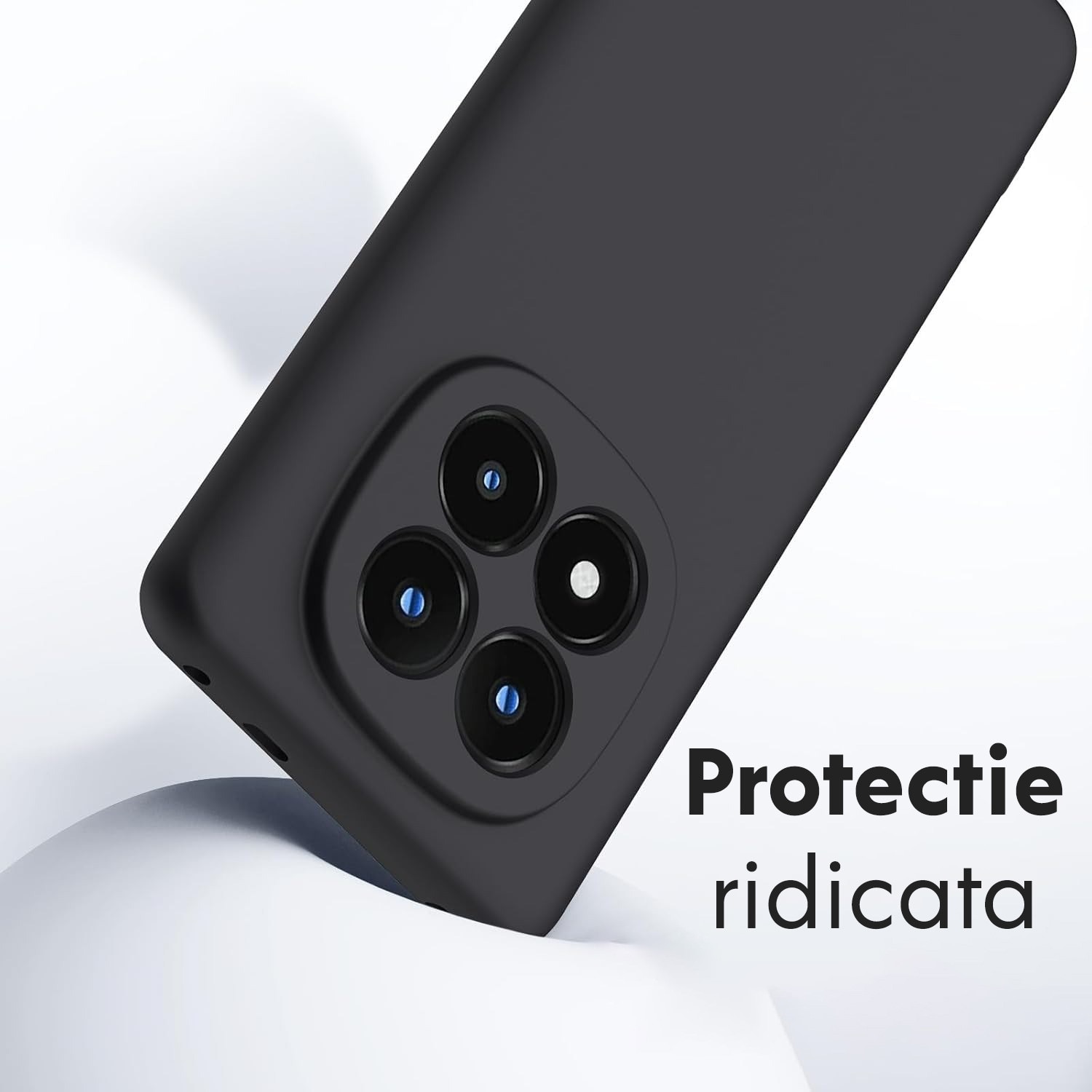 Husă telefon Xiaomi Redmi Note 15 Pro Plus 5G/Daden Silicon SoftFlex, Albastru închis, Ultra Slim, Protecție sporită