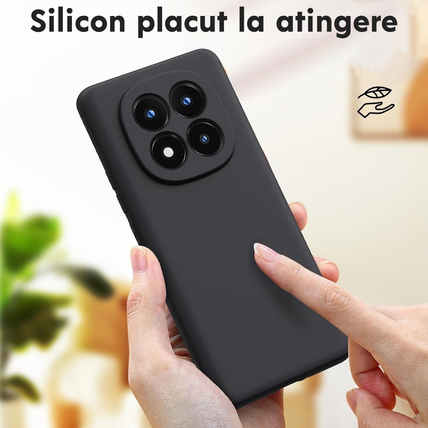 Husă telefon Xiaomi Redmi Note 15 Pro Plus 5G/Daden Silicon SoftFlex, Albastru închis, Ultra Slim, Protecție sporită