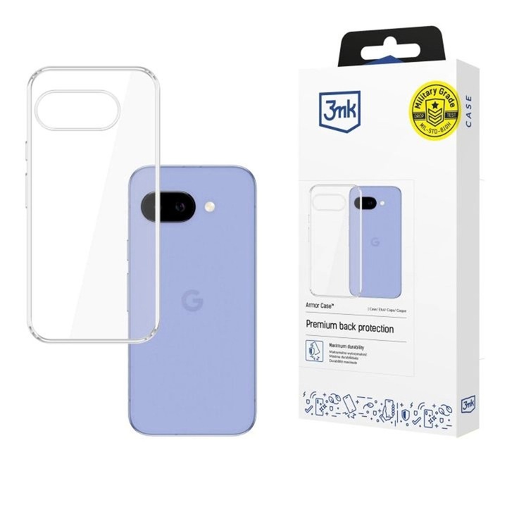 Husa Protectie Compatibila cu Armor Case, 3mk, Google Pixel 10a - Transparent