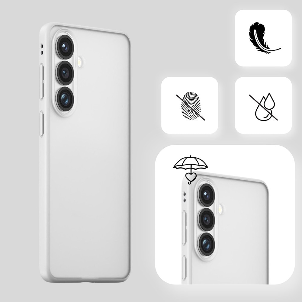 Husa pentru Samsung Galaxy S26 Ultra - Blueo APE Matte Series - Light Grey