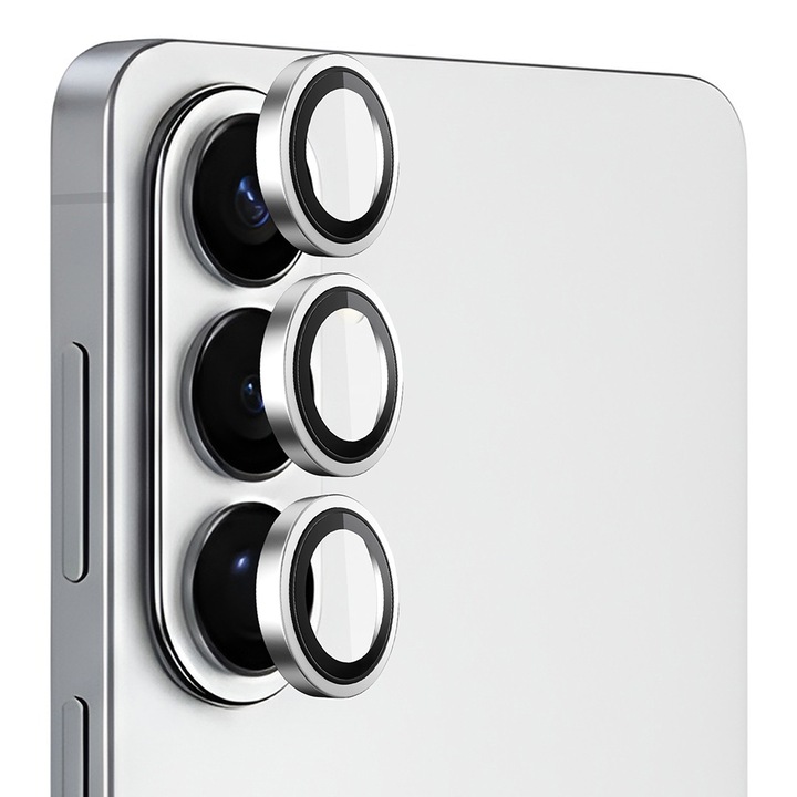 Folie pentru Samsung Galaxy S26 / S26 Plus - Blueo Camera Lens Protector - Silver