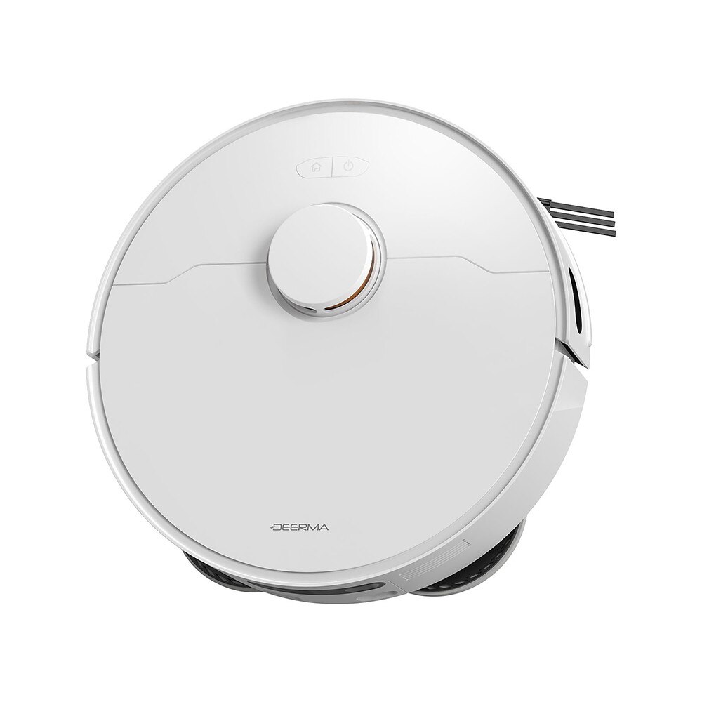 Robot Aspirator, Mop, 15000Pa, Statie, Navigatie Laser, Mi Home App - Deerma (X80) - White