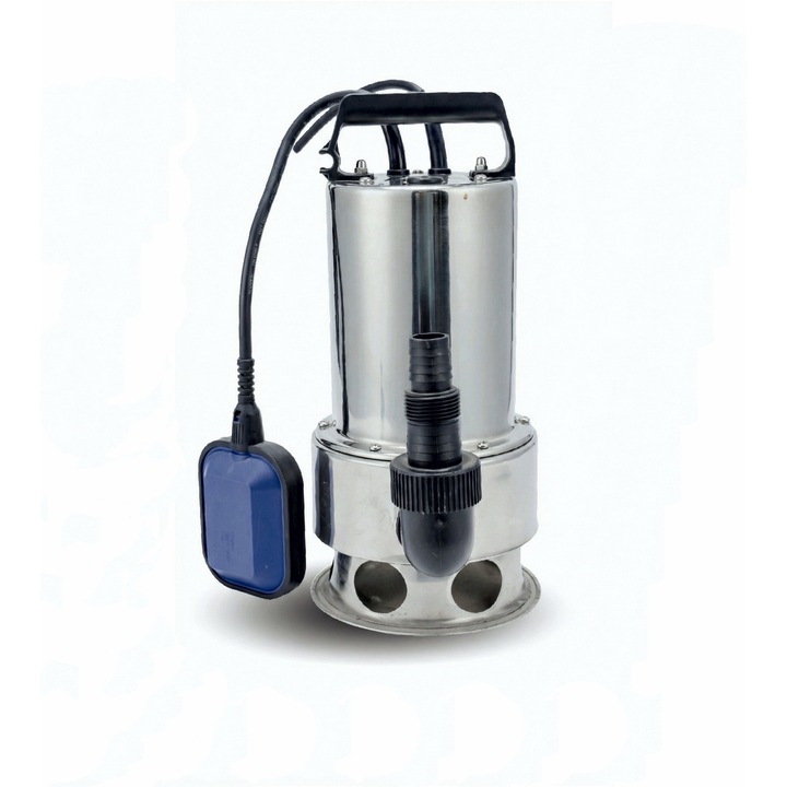 Pompa submersibila pentru apa murdara KEPEIDA MVS750F, 750W, debit maxim 185 Litri/minut, inaltime maxima de refulare 10 metri, bobinaj 100% cupru, tehnologie si design italian