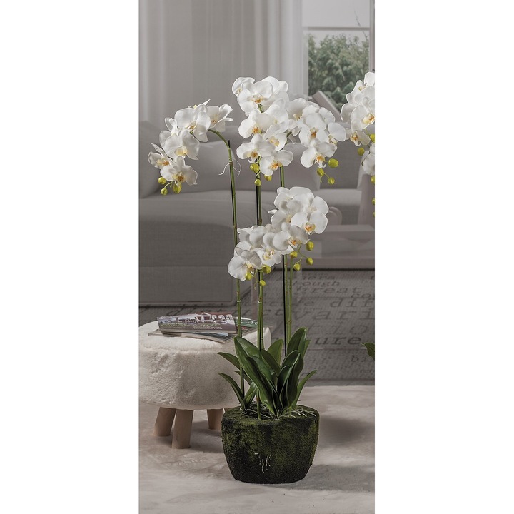 Изкуствена орхидея в саксия 28 x 110 см