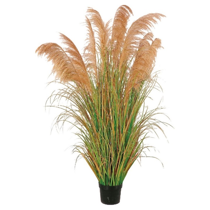 Изкуствена пампасна трева в саксия 23 x 180 см