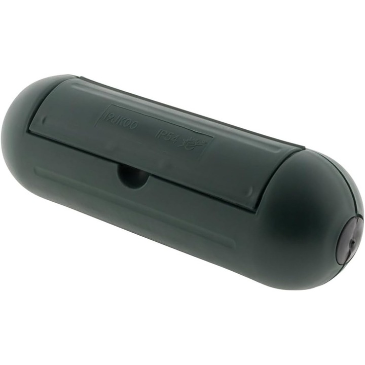 Prelungitor Cablu Gradina Zenitech, Protectie Impermeabila IP54, Verde, 40m