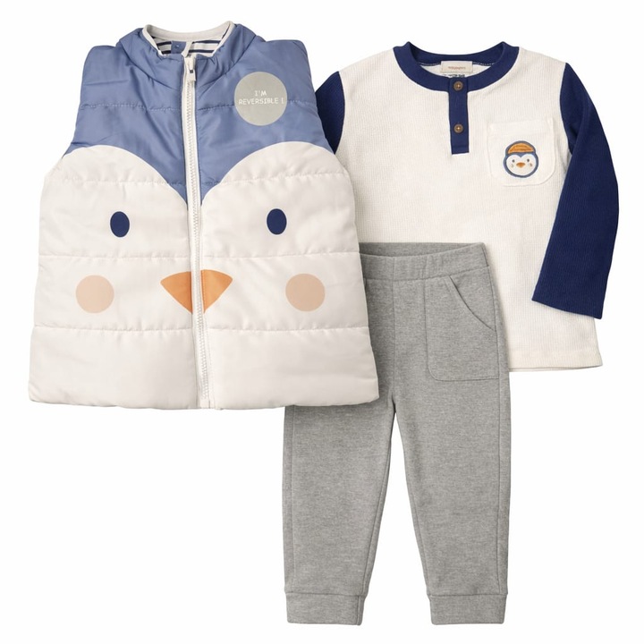 Compleu Mini Bear 3 piese baiat 3 ani