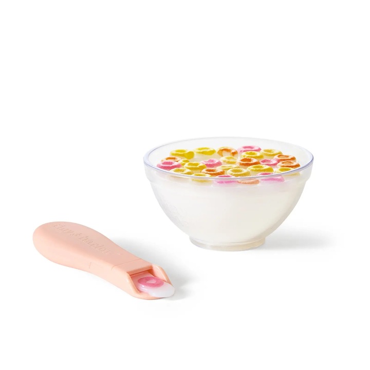 Bol si lingurita magice Cereale pentru micul dejun Tiny Harlow, pentru papusi