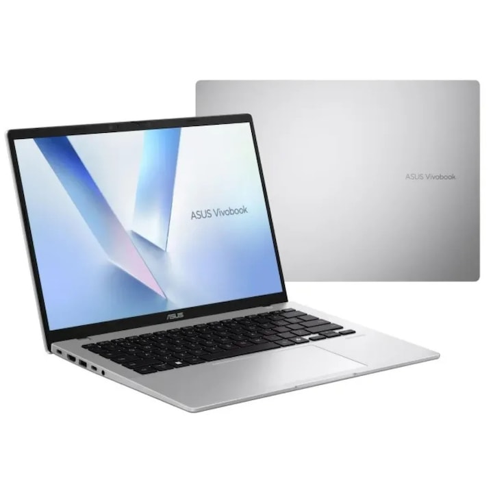 Laptop ASUS Vivobook 14 X1407QA-LY043W Snapdragon X1-26-100 14inch 16GB 512GB Windows 11 Home Argintiu