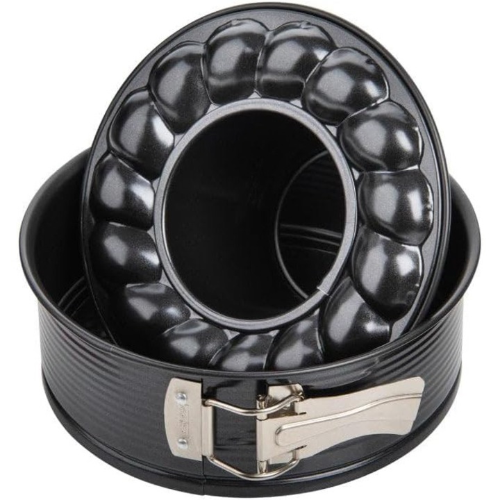 Forma de tort Zenker 18 cm cu baza plata si tubulara, antiaderenta