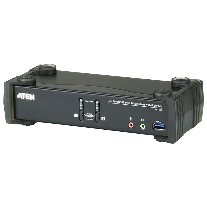 ATEN CS1922 USB 3.0 DisplayPort 4K 60Hz KVM kapcsoló