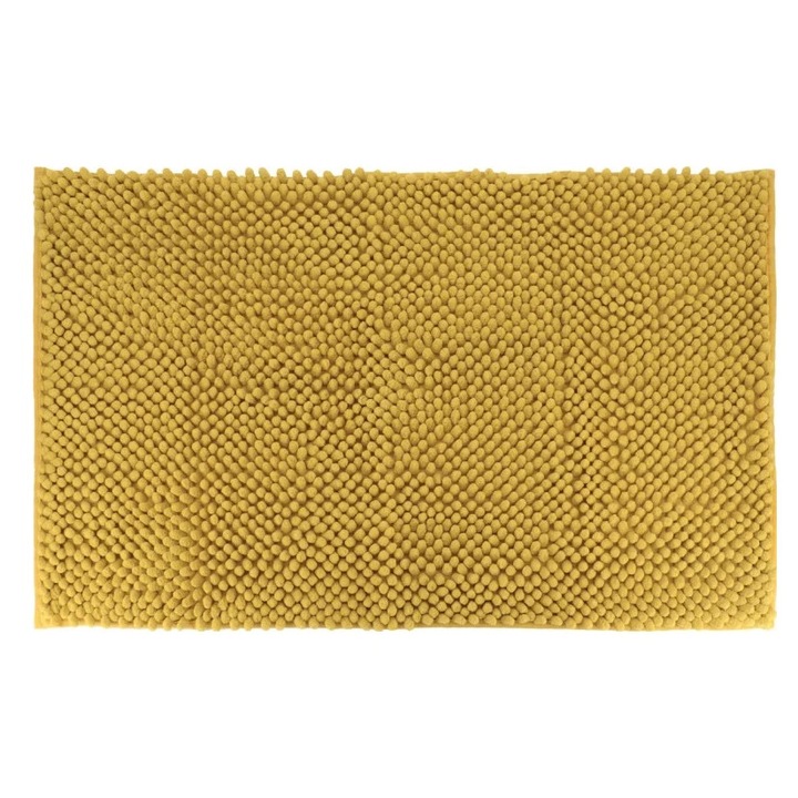 Covoras Baie Super Absorbant 800x500 mm, Antiderapant, Microfibra Moale si Placuta, Lavabil la Masina, Uscare Papida, Rezistent la Uzura, Ideal pt Baie, Dormitor sau Hol, Caramiziu