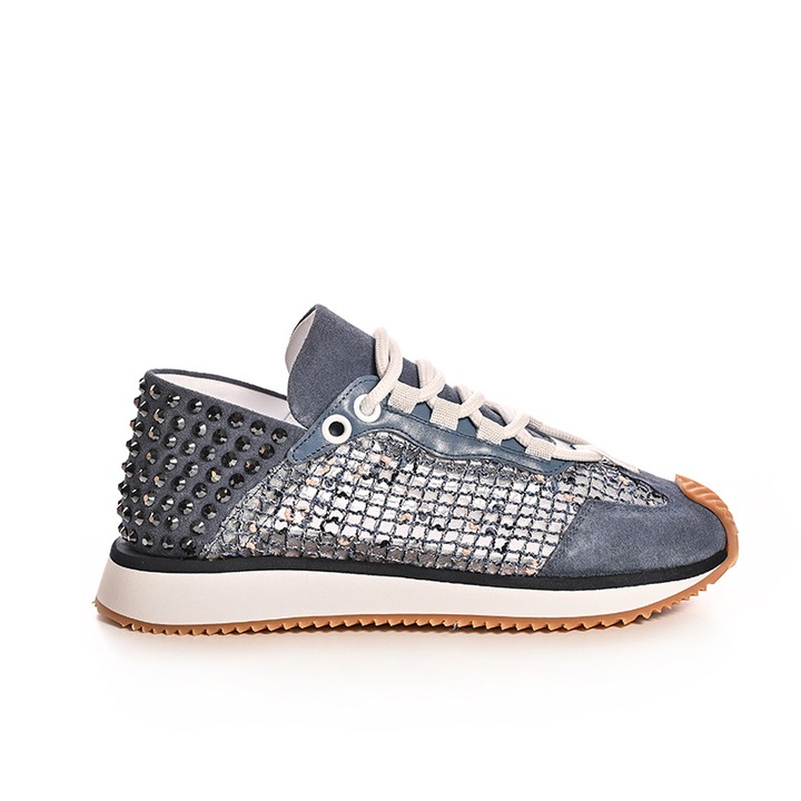 Voetti sportcipo, termeszetes bor, kek, meret, Kék