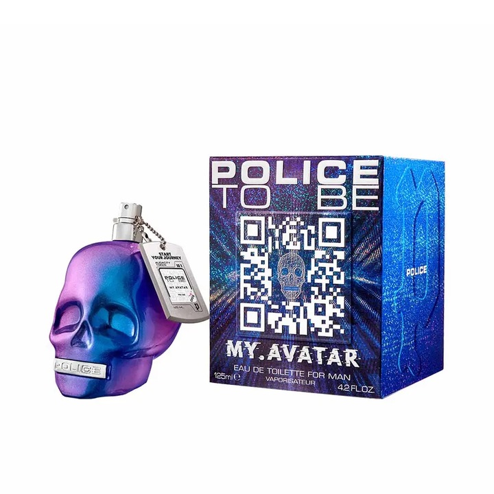 Police To Be My Avatar Eau de Toilette Férfiaknak, 125 ml, fás és fűszeres jegyek