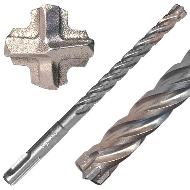 Set burghie beton SDS+ 16x1000mm 4-tepi 4-spirale HiKOKI