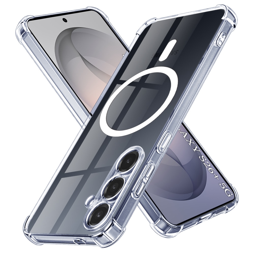 Husa pentru Samsung Galaxy S26 Plus - Techsuit Shockproof Clear Silicone MagSafe - Clear