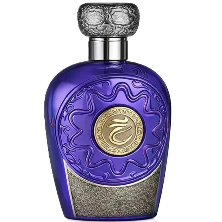 Apa de parfum Lattafa Blue Oud Elixir 100 ml, oriental lemnos, note citrice si florale