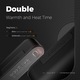 Комплект 2 нагревателя за ръце Ocoopa UT2s, 4 степени на нагряване, 2x 5000 mAh, черен