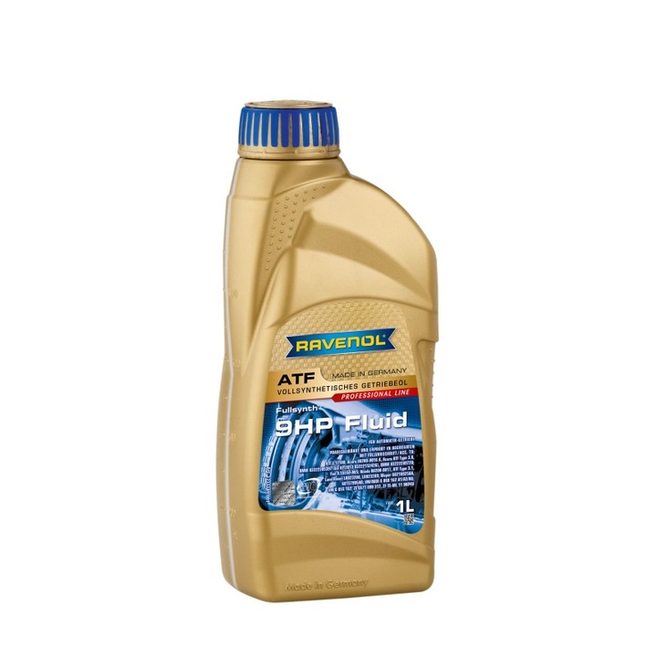 Ulei de transmisie RAVENOL ATF 9HP, sintetic, verde, 1L