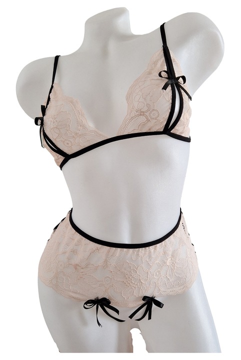 Set sutien, chilot, dama, dantela, ANKA, BLD by Exclusive, Roz