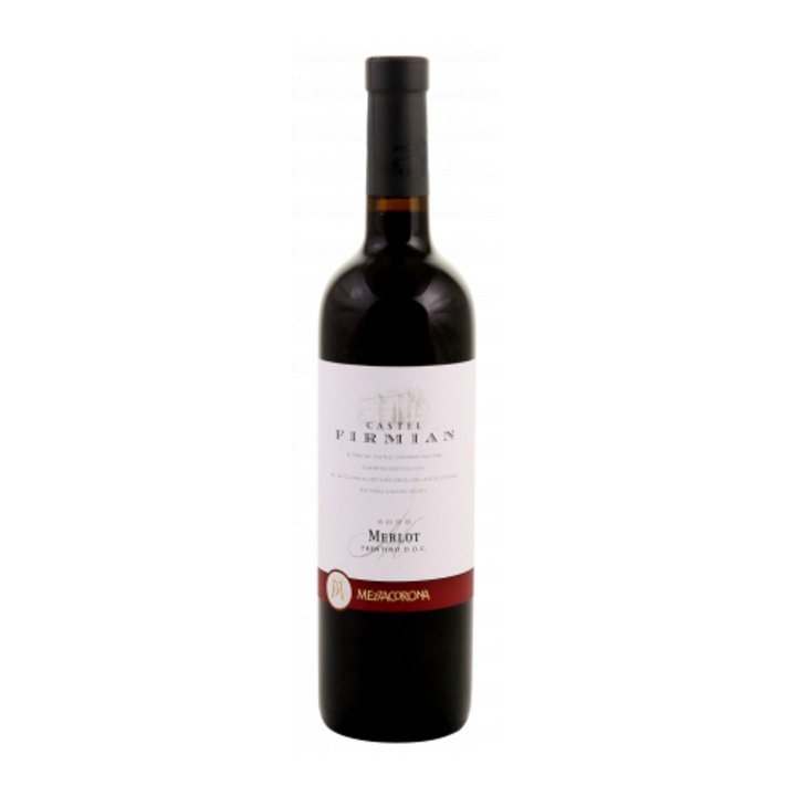 Vin rosu Mezzacorona Merlot Castel Firmian DOC, 13 %, 0.75l