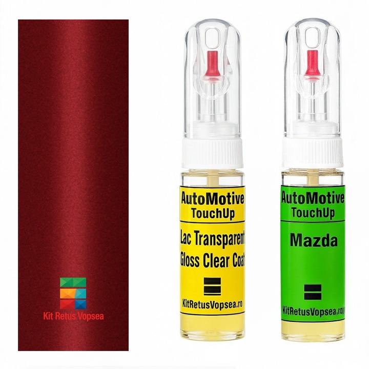 Kit retus vopsea touch-up Mazda Demio MAZ9888P (Red), MAZ9888P