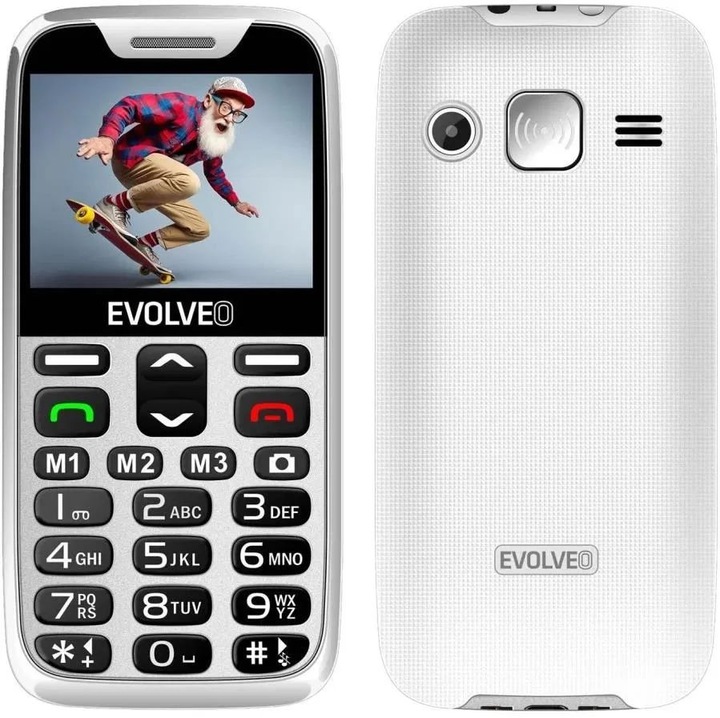 Evolveo EasyPhone EP-601 XR White, 281324, Mobiltelefon