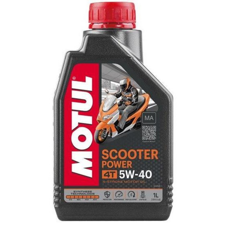 Motorolaj Robogókhoz MOTUL POWER 4T 5W40 MA - 1L