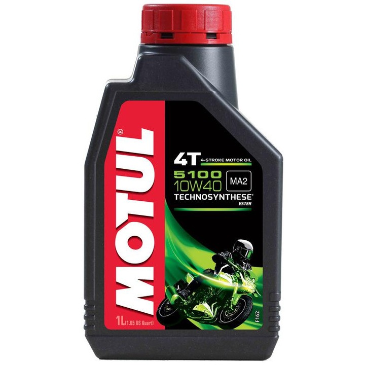 Ulei de motor pentru motociclete MOTUL 5100 10W40 4T - 1 Litru
