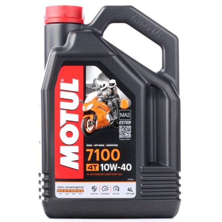 Ulei de motor MOTUL 7100 10W40 4T, 4 litri
